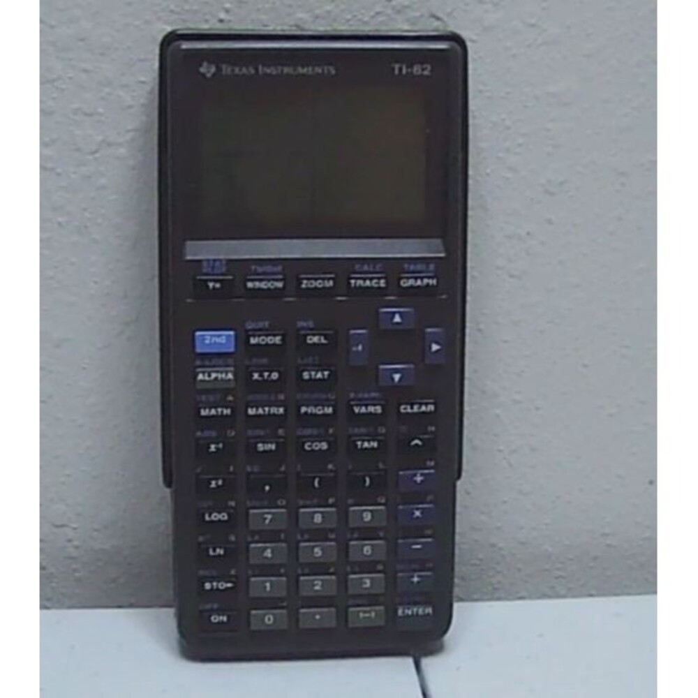 Texas Instruments TI-82 Gray Graphing Calculator Tested Working